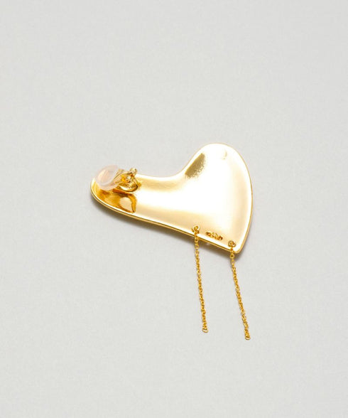 Heart Plate イヤリングLAPUIS