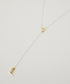 Line Coil Heartネックレス LAPUIS