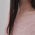 Natural stone chain necklace