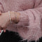 Natural stone double bracelet