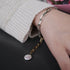 Natural stone chain bracelet