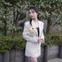 LOVECO bouquet yellow check