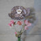 LOVECO bouquet blue check & pink
