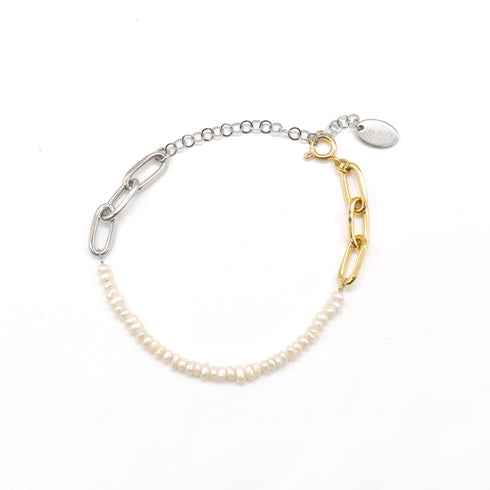 Natural stone chain MIX bracelet