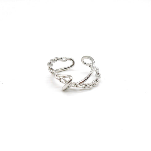 Double chain ring