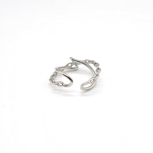 Double chain ring