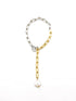 Natural stone chain bracelet