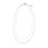 Double chain necklace
