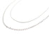 Double chain necklace
