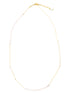 Natural stone chain necklace