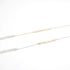 Natural stone chain necklace