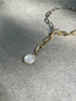 Natural stone chain bracelet