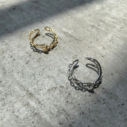 Double chain ring