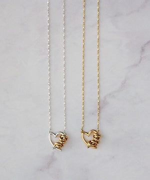 Line Coil Heartネック B  LAPUIS