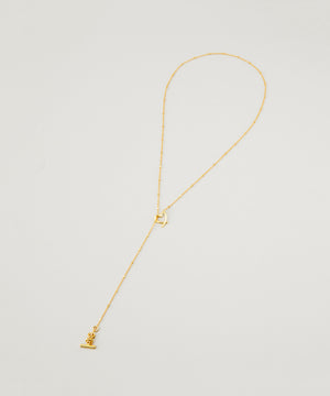Line Coil Heartネックレス LAPUIS