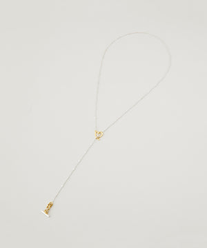 Line Coil Heartネックレス LAPUIS