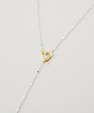 Line Coil Heartネックレス LAPUIS