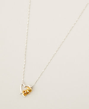Line Coil Heartネック B  LAPUIS