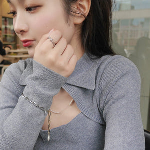 Double chain ring