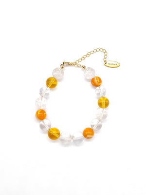 Power stone bracelet  ORANGE