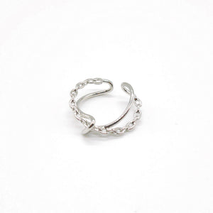 Double chain ring