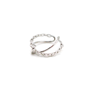Double chain ring