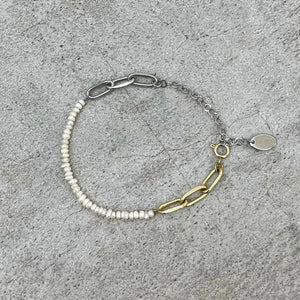 Natural stone chain MIX bracelet