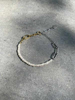 Natural stone chain MIX bracelet